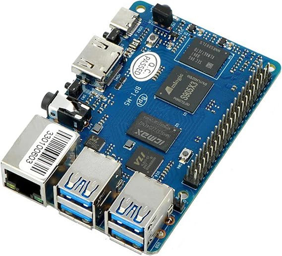 Banana PI BPI M5 New Generation Single Board Computer Amlogic S905X3 Design
