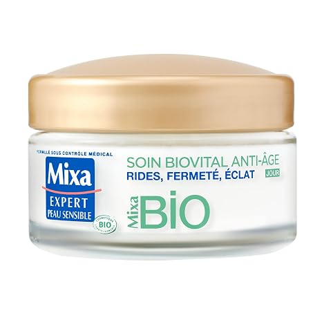 Mixa Expert Peau Sensitive Soin Biovital Anti-Age Bio Jour Pack of 1