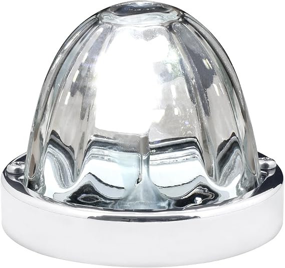 GG Grand General 92433 Stainless Steel Clear Watermelon Glass Lens Kit for #1156, Bulb not Included