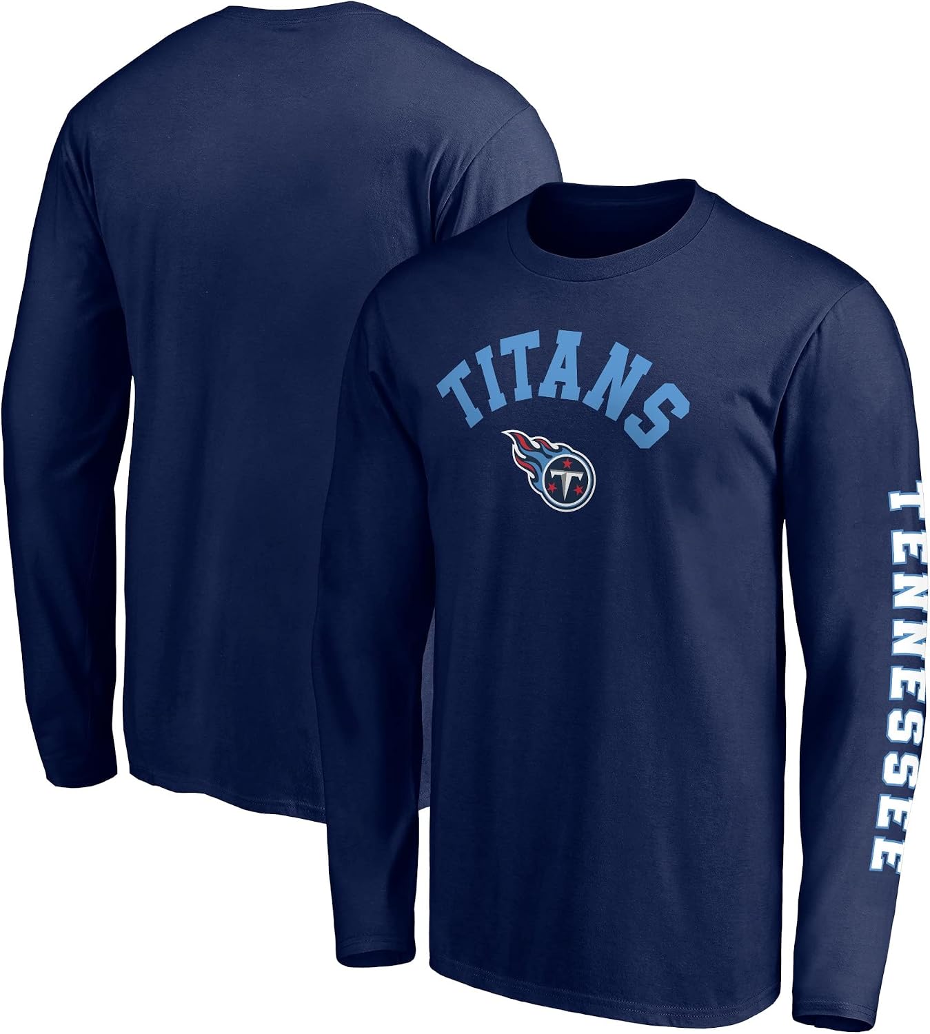 Fanatics Men's Navy Tennessee Titans Big & Tall City Long Sleeve T-Shirt