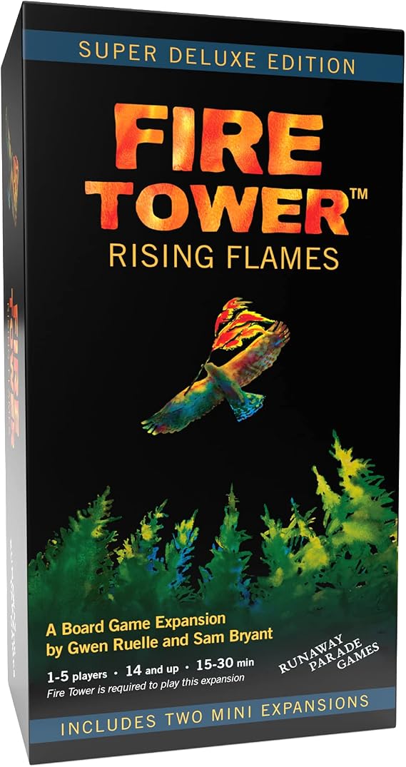 Fire Tower Rising Flames Board Game Expansion - Super Deluxe Edition