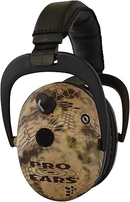 Pro Ears - Predator Gold - Hearing Protection and Amplfication - NRR 26 - Contoured Ear Muffs