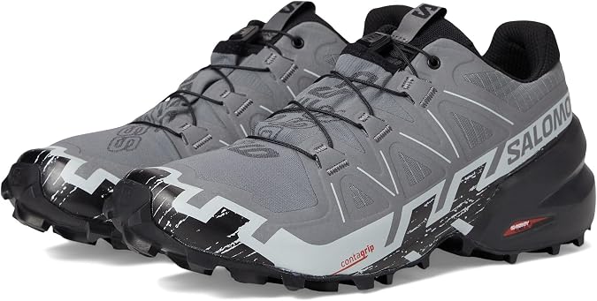 Salomon SPEEDCROSS 6 L41738000 QS/BP Trail Running Shoes, Men's 10.4 inches