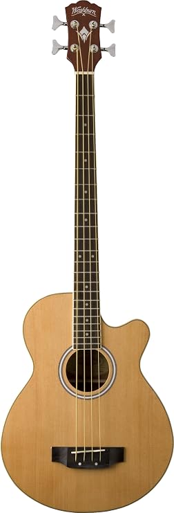 Washburn Acoustic Basses AB5K Acoustic Bass, Natural