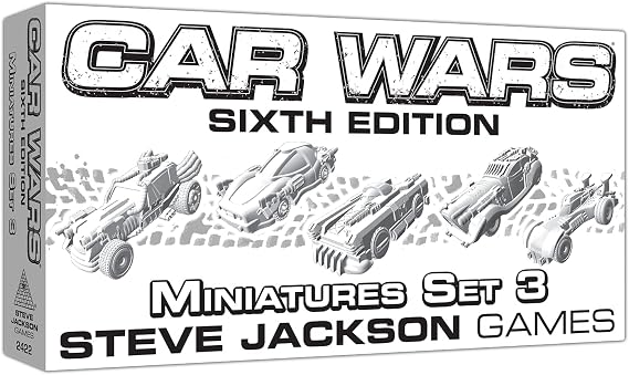 Steve Jackson Games Car Wars Miniatures Set 3