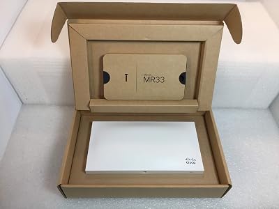 CISCO Meraki Mr33 Wave 2 Access Pt. 3 Radios, 2.4ghz & 5ghz, Dual-band, 802.11ac, Poe, Requires Cloud License, 2.4 Lb