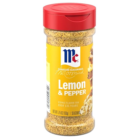 McCormick Perfect Pinch Lemon & Pepper Seasoning, 5.75 Oz