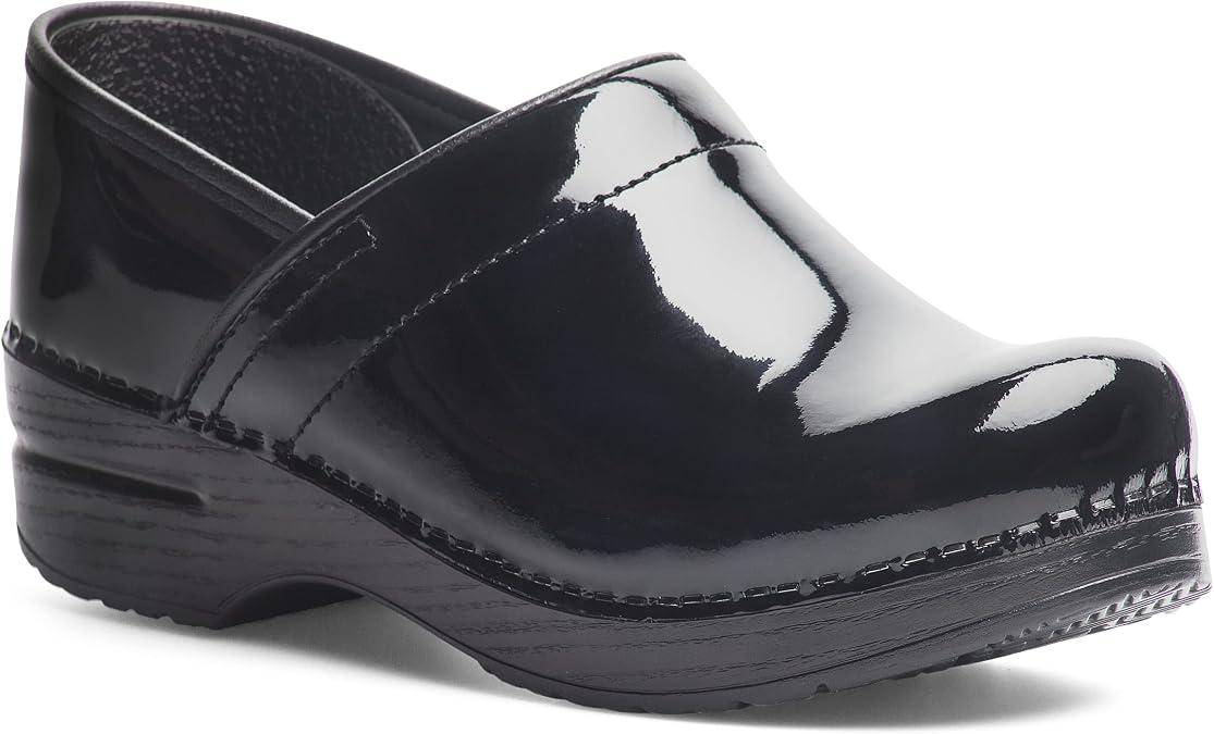 Dansko Men's Professional Black Patent/Medium / 11