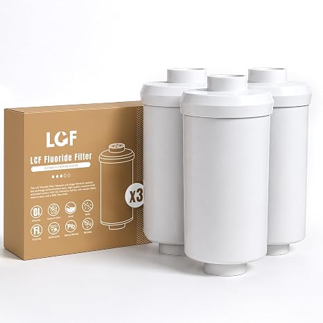 LCFフッ化物フィルター、歯科および骨格の健康を向上。Berkey PF-2フッ化物フィルター、Berkey Gravityフィルターシステム、Waterdrop Kingタンクシリーズ用3個パック