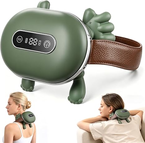 Nackenmassagegerät 4D Hand mit Wärme Massagegerät für Schultern Rücken