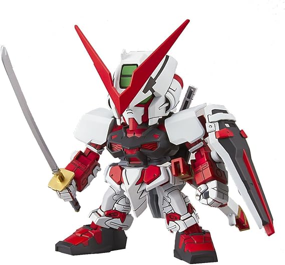 BANDAI Hobby SD EX-Standard 007 Astray Red Frame Gundam Seed Astray Building Kit