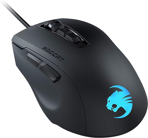 ROCCAT ROC-11-730 Kone Pure Ultra - Light ErgonoMic Gaming Mouse (16000 Dpi Optical Sensor RGB Lighting Ultra Light) Black