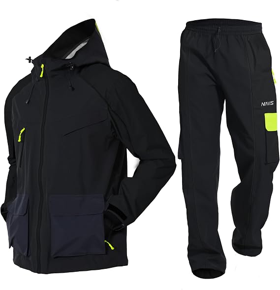 Men’s Waterproof Workwear Rain Suit, Jacket & Trousers Set