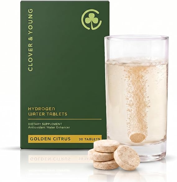 Hydrogen Water Tablets 30ct 12PPM Molecular Hydrogen H2 for Drinking Water