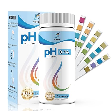 pH Test Strips 0-14,175 Count Full Range Litmus Paper pH Tester