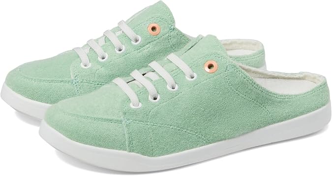 Vionic Beach Breeze Backless Sneakers for Women-Sustainable Shoes that Include Three-Zone Comfort with Orthotic Insole Arch Support, Machine Wash Safe- Sizes 5-11