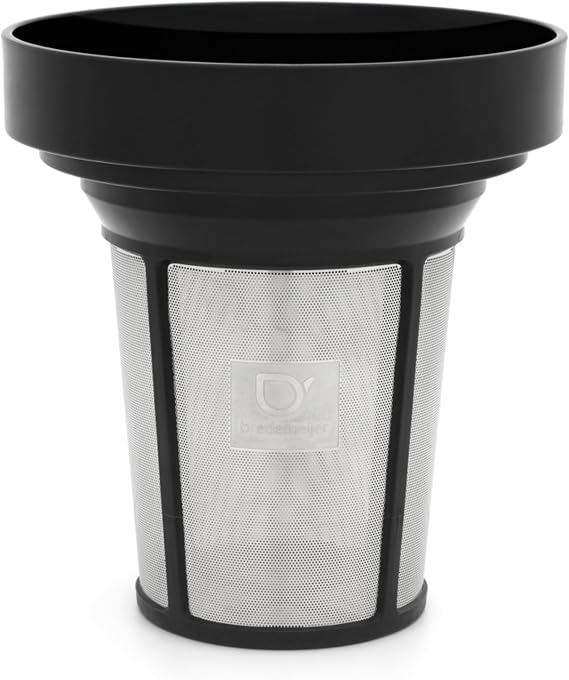 Tee-Dauerfilter Universal für Duet® & viele weitere Modelle Feines Sieb Spülmaschinenfest Teesieb für Losen Tee Kompatibel den Meisten Bredemeijer Kannen 107 cm hoch