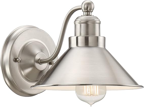 Kira Home Welton 11" Modern Farmhouse Industrial Wall Sconce for Bathroom