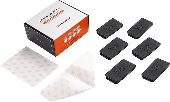 KEKO Tailgate Seal Kit Compatible with Ford Ranger 2024+ Tool-Free Installation, All Bed Covers Compatible