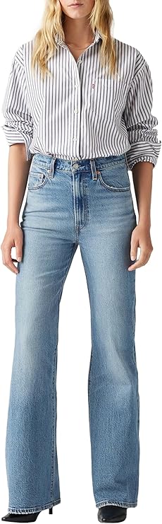 Levi's Women's Ribcage Bells, Multi-Colour Ribcage Bells Multi-Colour