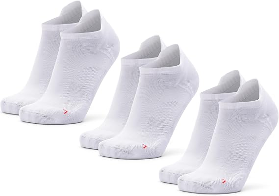 DANISH ENDURANCE Low-Cut Athletic Socks, Breathable Fast-Dry, 3-Pack