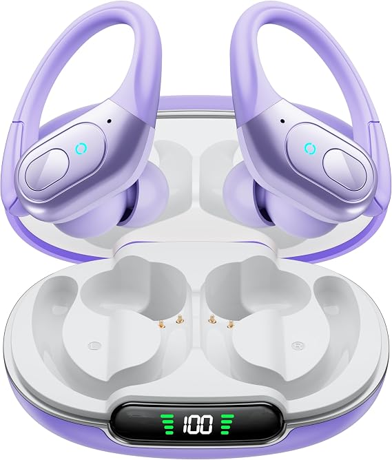 occiam Active Noise Cancelling Earbuds Wireless Bluetooth Headphones