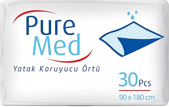 Puremed Yatak Koruyucu Örtü, 90X180 Cm, 30 Adet