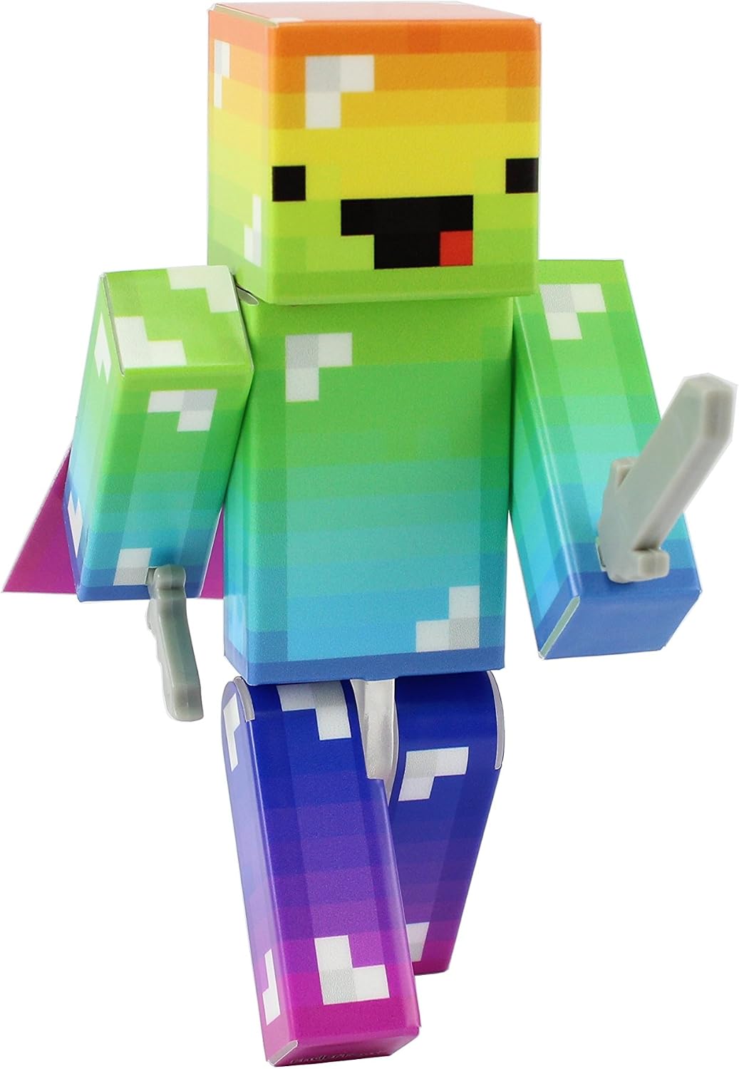 EnderToys Derpy Rainbow Guy Action Figure