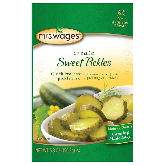 Mrs Wages Quick Process Sweet Pickle Mix
