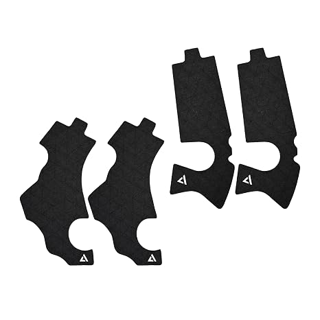 2005-2026 Yamaha YZ125 YZ250 Rubberized Frame Grip Tape/Guard (2 Pairs - Black)
