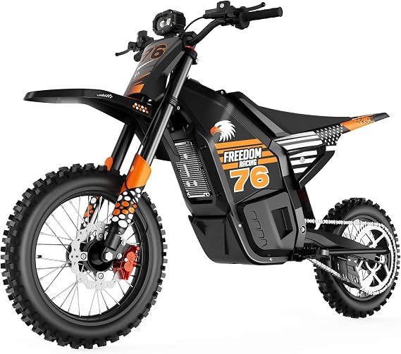 Off-Road Electric Dirt Bike Mid-Drive 3000W for Teens&Adults
