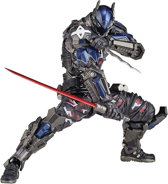 Kaiyodo Amazing Yamaguchi: Batman: Arkham Knight Action Figure, Multicolor