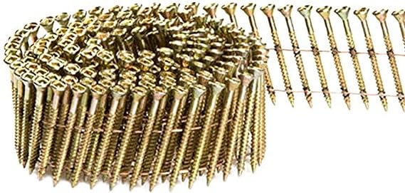 Fasco SCWC413FPEG Scrail Fastener 15-Deg Wire Coil Phillips 1.5" x.113 2000/Box