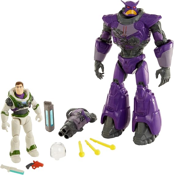 Disney and Pixar Lightyear Crystal Grade Buzz Lightyear Vs. Zurg Clash Pack