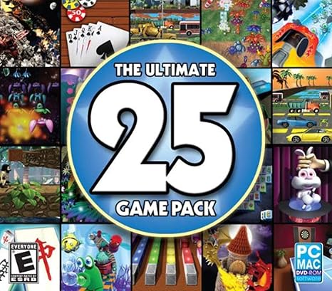 The Ultimate 25 Game Pack Jewel Case