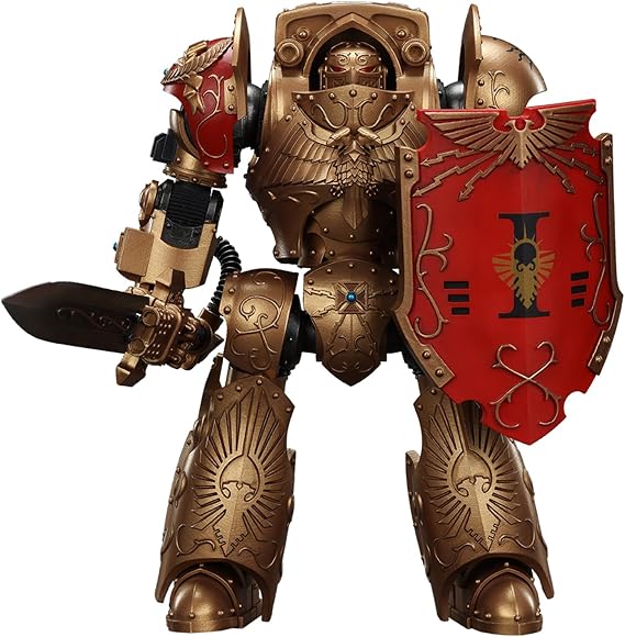 JoyToy 40K Genuine License 1:18 Action Figure, Legio Custodes Contemptor-Galatus Dreadnought, 9.84 in Collectible Action Figures Kits