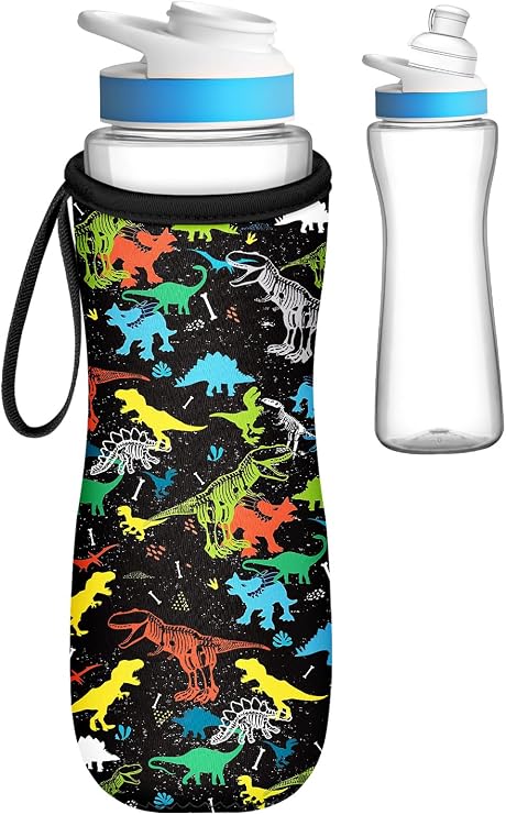 Water Bottle Sleeve for Cirkul 22 oz - Bottles Cover Holder Carrier Bag with Handle Strap