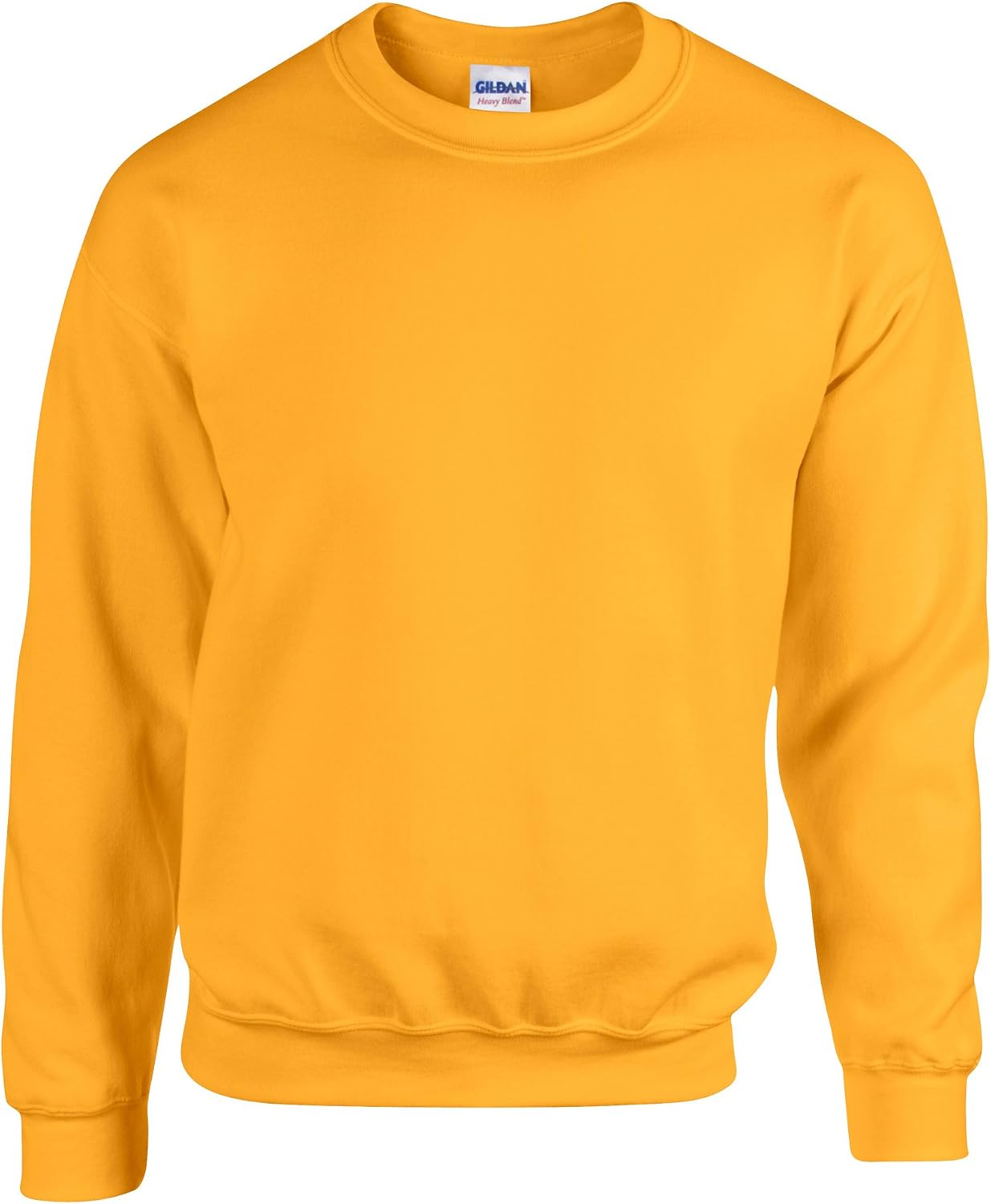 Gildan 9.3 oz 5050 Crew Neck Sweatshirt, Gold, XL