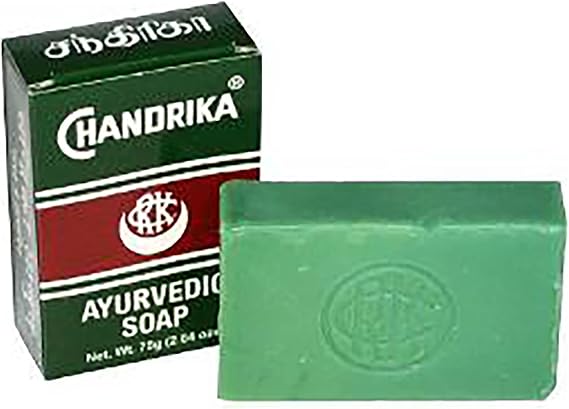 Chandrika Soap Ayurvedic Herbal And Vegetable Oil Soap - 2.64 Oz - Case Of 10