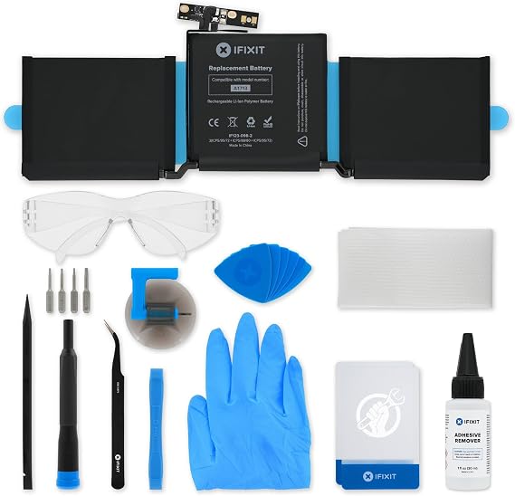 iFixit A1708 A1713 Battery for MBP 13" (Function Keys 2016-2017) - Repair Kit