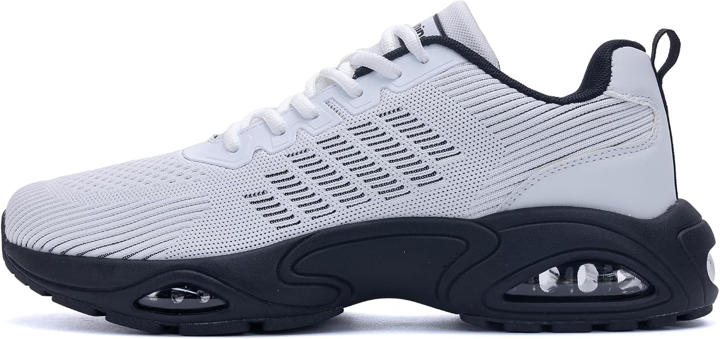 Men's Tennis Running Shoes Breathable Athletic Training Walking Sneakers for Gym Jogging Sports US 7-13