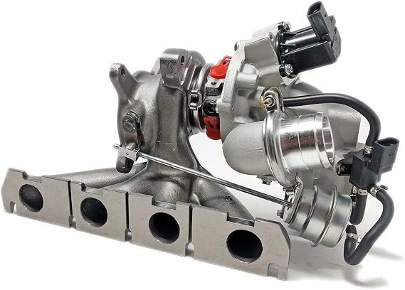 Rev9 TC-087_3 K04 F23T Turbocharger Manifold Upgrade, 57mm Billet Compressor Wheel, compatible with VW GTI MK5 2.0L DOHC Turbocharged 2006-2009