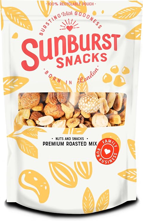 Sunburst Snacks Roasted & Salted Premium Nut & Corn Mix, 1KG