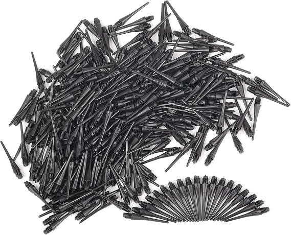 Soft Dart Tips 300 Pack 2BA Thread Plastic Soft Tip Soft Dart Tips Dart Points Replacement Dart Accessories for Darts
