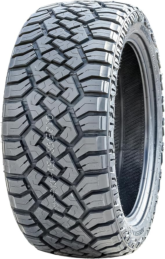 Arisun Aresta R/T ZG07 All-Terrain Mud Off-Road Light Truck Radial Tire-33X12.50R22LT 33X12.50X22 33X12.50-22 109Q Load Range E LRE 10-Ply BSW