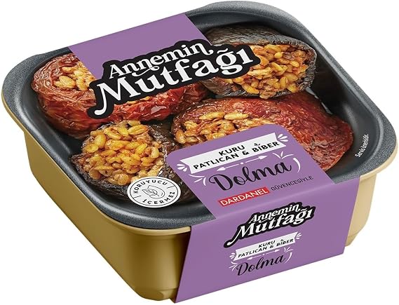 DARDANEL Annemin Mutfağı Hazır Yemek Kuru Dolma Patlıcan, Biber 200 gr