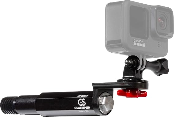 CravenSpeed Easy Tow Hook Bolt-On Mount for GoPro Cameras Compatible with Mazda Miata 2006-2024 | Front Bumper Action Cam Mount