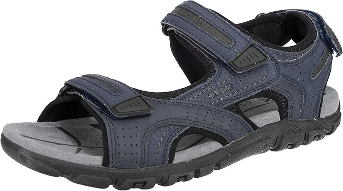 Geox Men's Uomo Sandal Strada D Strap Sandals