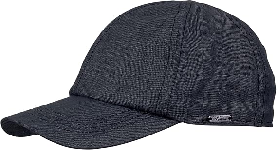 Wigens Classic Linen Light and Fresh Baseball Cap with Mesh Lining