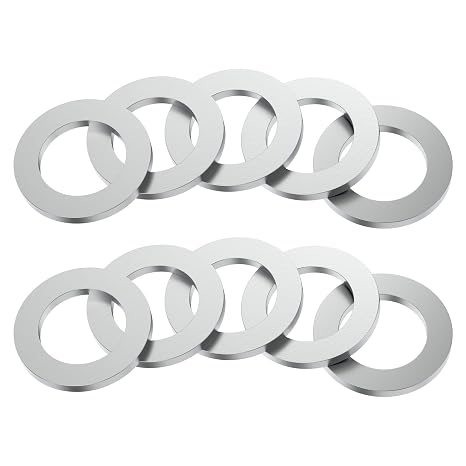 Aluminium Oil Drain Plug Gaskets - 14mm Crush Washer for Leak Proof Sealing - Durable & Reliable Oil Plug Washer - Compatible with Honda & Acura Part# 94109-140-00 (Pack of 10)